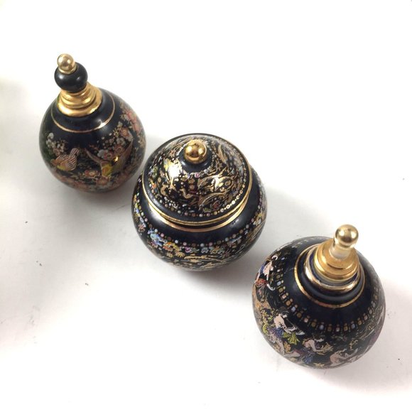 3 Perfume Bottles Petite Trio Made in Greece Venus Series Pallini Atiki - Picture 4 of 13